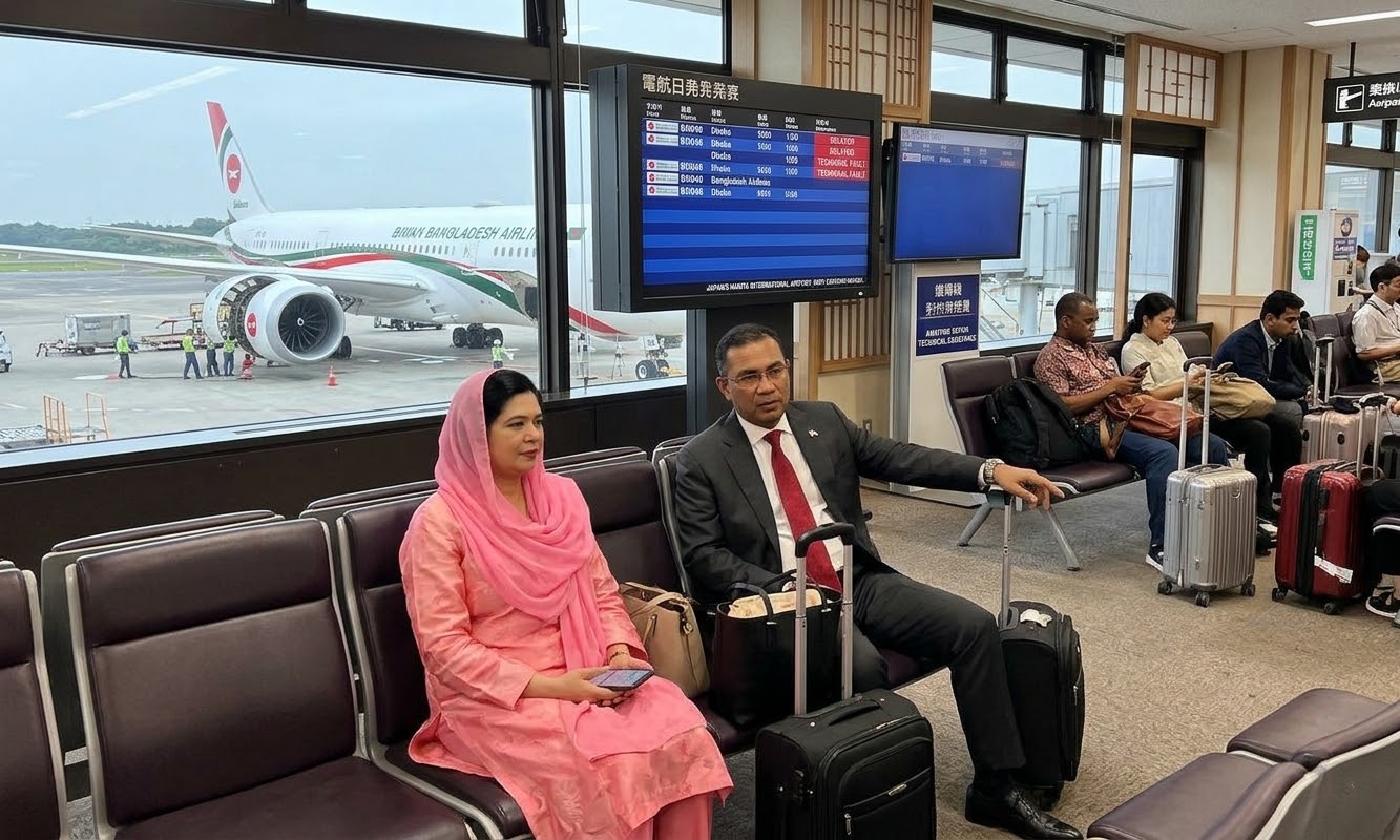 যান্ত্রিক ত্রুটিতে নারিতায় আটকে প্রধানমন্ত্রীর ফ্লাইট, দেশে ফেরা বিলম্বিত
